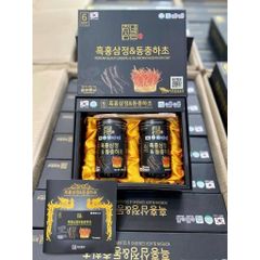 Cao Hắc Sâm Đông Trùng Hạ Thảo Chambarunsam Hàn Quốc 4 lọ x 240g