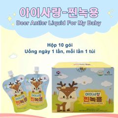 NƯỚC GẠC NHUNG HƯƠU 365 BABY HÀN QUỐC BÍ QUYẾT GIÚP BÉ ĂN NGON & KHỎE MẠNH