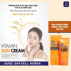 KEM CHỐNG NẮNG DR. VITA BẢO VỆ & NUÔI DƯỠNG DA MỖI NGÀY