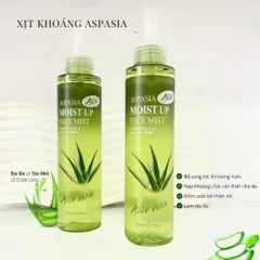 XỊT KHOÁNG LÔ HỘI ASPASIA CẤP ẨM TỨC THÌ, DA MÁT LẠNH SẢNG KHỎE 150ML