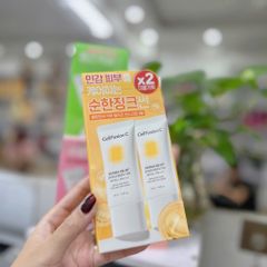 Kem chống nắng vật lý cho mẹ bầu và bé Cell Fusion C mẫu mới 35ml 1 tuýp da nhạy cảm mỏng yếu nâng tông kiềm dầu