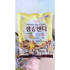 KẸO GỪNG CAO CẤP HÀN QUỐC PREMIUM GINGER CAND GIẢM HO HIỆU QUẢ