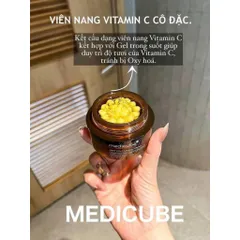 MEDICUBE Deep Vita C Capsule Cream 55g – Bí quyết xóa thâm nám, dưỡng sáng da vượt trội