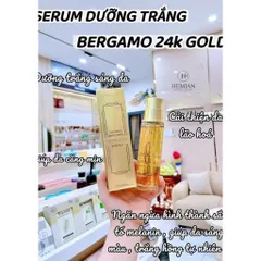 Serum Vàng Bergamo 24K Bakuchiol Premium 120ml Ngừa Lão Hóa