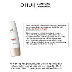 KEM CHỐNG NẮNG OHUI DAY SHIELD PERFECT SUN RED