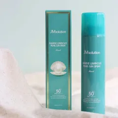 Xịt Chống Nắng JM Solution Marine Luminous Pearl Sun Spray GC Hàn Quốc Lọ 180mL Spf50++++ Giúp Bảo Vệ Làn Da