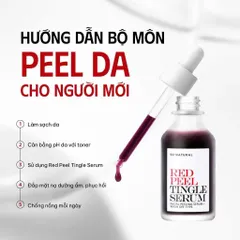 RED PEEL TINGLE SERUM – PEEL DA KHÔNG BONG TRÓC