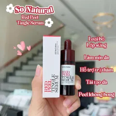 RED PEEL TINGLE SERUM – PEEL DA KHÔNG BONG TRÓC