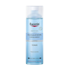 Nước hoa hồng cho da nhạy cảm Eucerin Dermatoclean Hyaluron Toner 200ml NK chính hãng