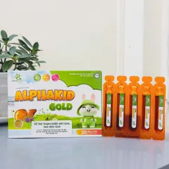 Siro thanh nhiệt mát gan ALPHA KID 20 ống - ann toànn cho trẻ em và người lớn