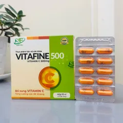Vitamin C hàm lượng cao 500mg - VITAFINE 100 viên