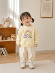 Hàng QC- Áo nỉ sweater labubu dễ thương cute xinh xắn đáng yêu phong cách hàn quốc thu đông cho bé gái