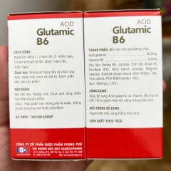Viên bổ trợ thần kinh GLUTAMIC B1 B6 - 100 viên bao đường