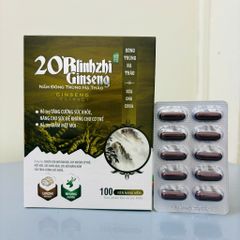 Vitamin 20B Linh chi Nhân Sâm - Đông trùng hạ thảo 100 viên