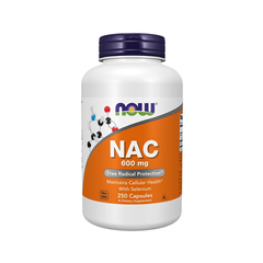 Viên Uống Thải Độc Gan NAC 600mg Now Foods Date Xa NK