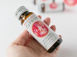 Nước uống đẹp da dưỡng trắng Shiseido Pure White hộp 10 chai x 50mL - Hàng Nhật nội địa
