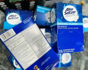 Viên sủi giảm đau Alka Seltzer Buffered Aspirin Original 116.vien .