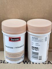 Swisse Ultiboost Calcium + Vitamin D 150 Viên – Bổ Sung Canxi Và Vitamin D, Hỗ Trợ Duy Trì Sức Khỏe Xương