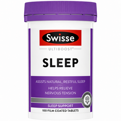 Swisse Ultiboost Sleep  – Hỗ Trợ Thư Giãn, Chăm Sóc Giấc Ngủ Từ Úc