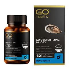 Tinh chất Hàu nhập khẩu New Zealand GO OYSTER + ZinC 60 Viên 651120