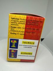 Viên Trùng Thảo Sâm Nhung Hỗ Trợ Cải Thiện Sức Khỏe & Giúp Ăn Ngủ Ngon ( Hộp 34 Viên )