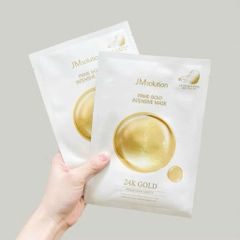 Hộp 10 miếng Mặt nạ JMsolution tinh chất 24K Prime Gold Intensive Mask, mặt nạ săn chắc da (10 miếng/1 hộp) Chính hãng