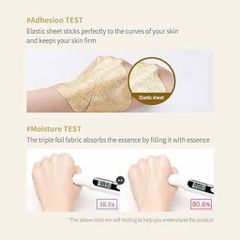 Hộp 10 miếng Mặt nạ JMsolution tinh chất 24K Prime Gold Intensive Mask, mặt nạ săn chắc da (10 miếng/1 hộp) Chính hãng