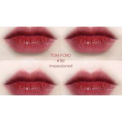 Mới về - son TF màu 80 Impassioned fullsize – Đỏ Nâu -son lì mềm mượt môi