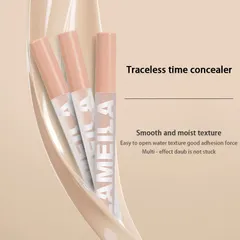HOT Kem Che yếu điểm Mịn Lì Kiểm LAMEILA sáng bóng loáng giữ ẩm kiềm dầu make up lâu trôi 2 sắc màu tùy chọn