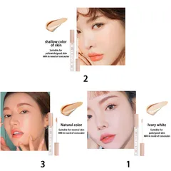 HOT Kem Che yếu điểm Mịn Lì Kiểm LAMEILA sáng bóng loáng giữ ẩm kiềm dầu make up lâu trôi 2 sắc màu tùy chọn