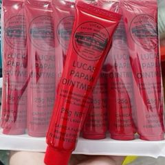 Tuýp Gel Dưỡng ẩm môi, làm mềm da Kem Lucas's Papaw 25g An toàn cho mẹ & bé Chiết xuất đu đủ thiên nhiên