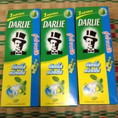 Combo 2 Kem đánh răng Darlie trắng sáng tinh chất chanh bạc hà của Darlie 170g