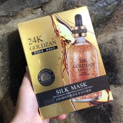 Hộp 10 Mặt nạ lụa 24k Goldzan cao cấp Có hàng