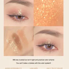 HOT Bảng Phấn Mắt HLLR 9 Màu make up không thấm nước Chống các giọt mồ hôi Hiệu