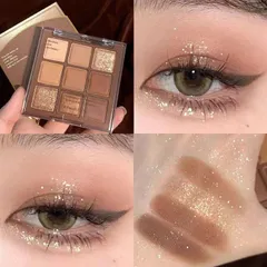 Phấn mắt 9 ô lung linh lấp lánh makeup cho đôi mắt nhẹ nhàng nữ tính
