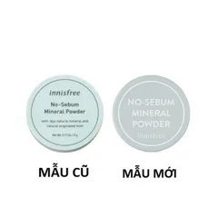 Phấn phủ kiềm dầu Innisfree No-sebum Mineral Pact