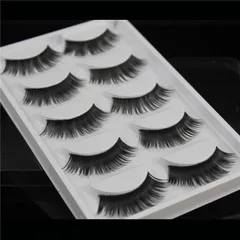 Hộp 5 cặp lông mi giả hanmade tự nhiên