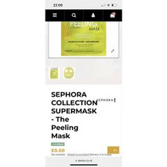 Mặt nạ Tái tạo da căng bóng Peeling sephora nhanh chóng tiện lợi