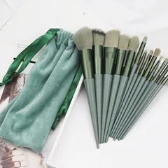 HOT Bộ cọ make up 13 món, cọ make up trong nước trung màu hồng makeup tư nhân chuyên nghiệp