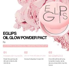 Phấn Phủ Hồng Hào Làn Da Eglips Glow Powder Pact