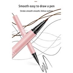 HOT Bút Kẻ Mắt SUAKE Dạng Lỏng black color kháng nước không nhòe make up lâu trôi