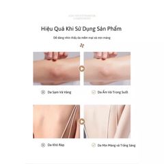 Mặt nạ ủ trắng da đất sét tắm trắng body Niacinamide giữ ẩm Hunmui 300ml