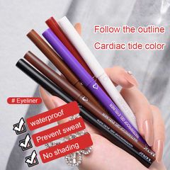 HOT Chì kẻ mắt chống thấm nước chống các giọt mồ hôi không nhòe black color nâu