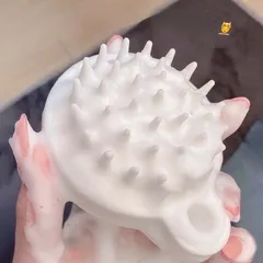 Lược gội đầu Silicon Nhật Giảm rụng tóc - Kích thích mọc tóc, Massage da đầu