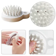 Lược gội đầu Silicon Nhật Giảm rụng tóc - Kích thích mọc tóc, Massage da đầu