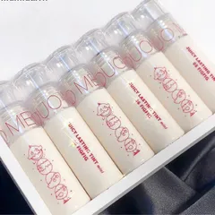 Son bóng mini MENGXIDUO 3D hương hoa trái không thấm nước lâu trôi