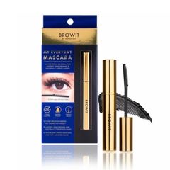 Chải Mascara NongChat Browit Thái Lan làm dày, dài cong mi, chuyên dụng cho makeup