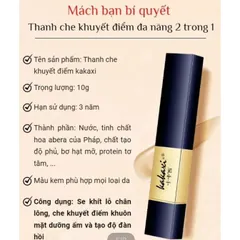 Kem Che Khuyết Điểm Kakaxi Đa Năng Lâu Trôi Che Mụn, Tàn Nhang Dưỡng Ẩm và Làm Sáng Da