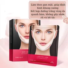 Combo 10 Mặt nạ nâng cơ thon gọn cằm mặt Vline
