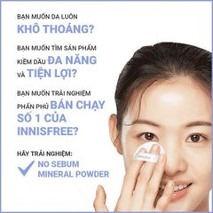 PHẤN PHỦ DẠNG BỘT INNISFREE NO SEBUM MINERAL POWDER